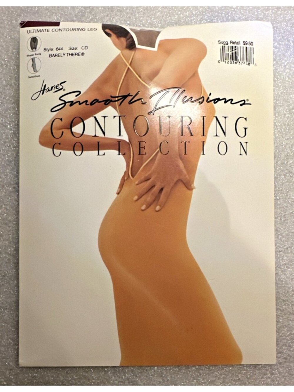 Hanes Smooth Illusions Pantyhose Revitalizing Collection Sz. CD Barely There 644